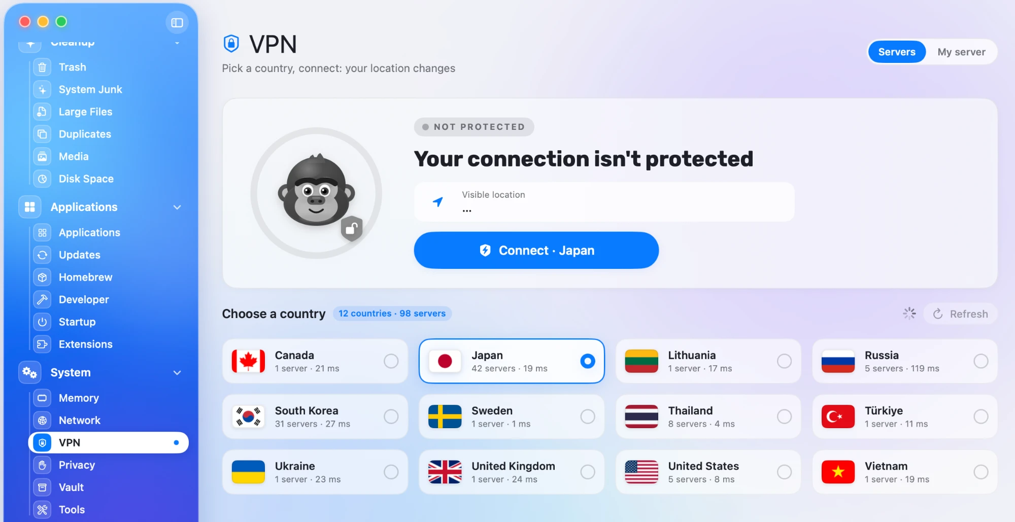 KairOS · VPN